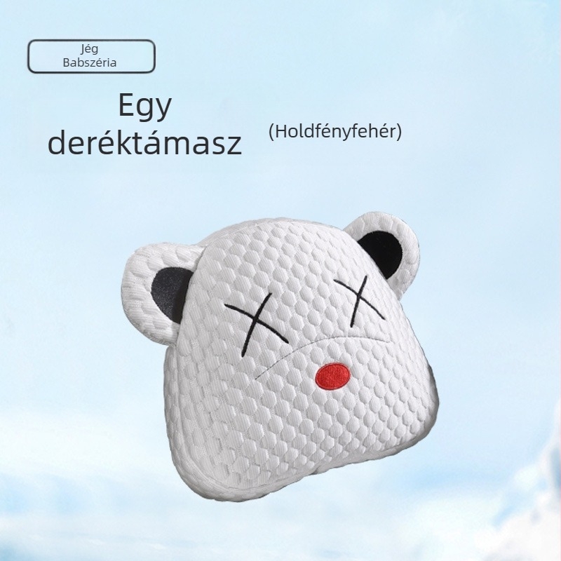 Autóüléshez való párnahuzat, sík, egyszerű stílus, poliészter felület, hűsítő selyem töltet, egyetemes minden évszakhoz.