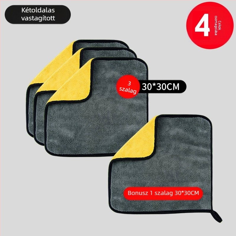 Autómosó törölköző, nedvszívó és vastag, vízjel nélküli | Anyag: Egyéb; Márka: Egyéb; Típus: Autómosó törölköző