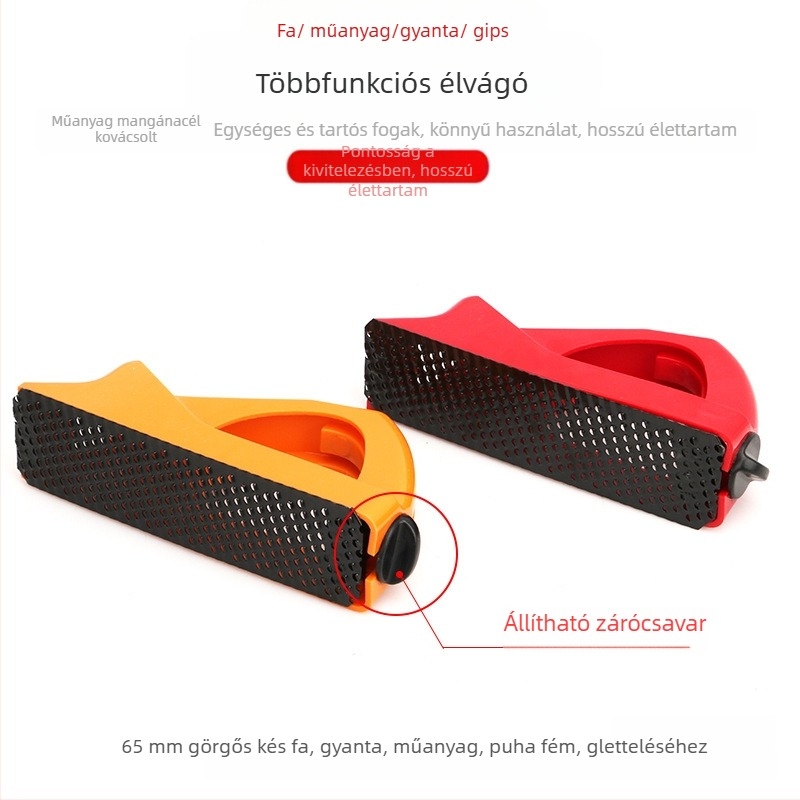 Kézi élcsiszoló eszköz gipszkartonhoz — Mussen Hall márka, eszköz az élek tisztításához, súly 0.11