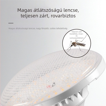 E27-bázisú teljes spektrumú növényi növekedési lámpa, 24W, 2400 lm, IP44