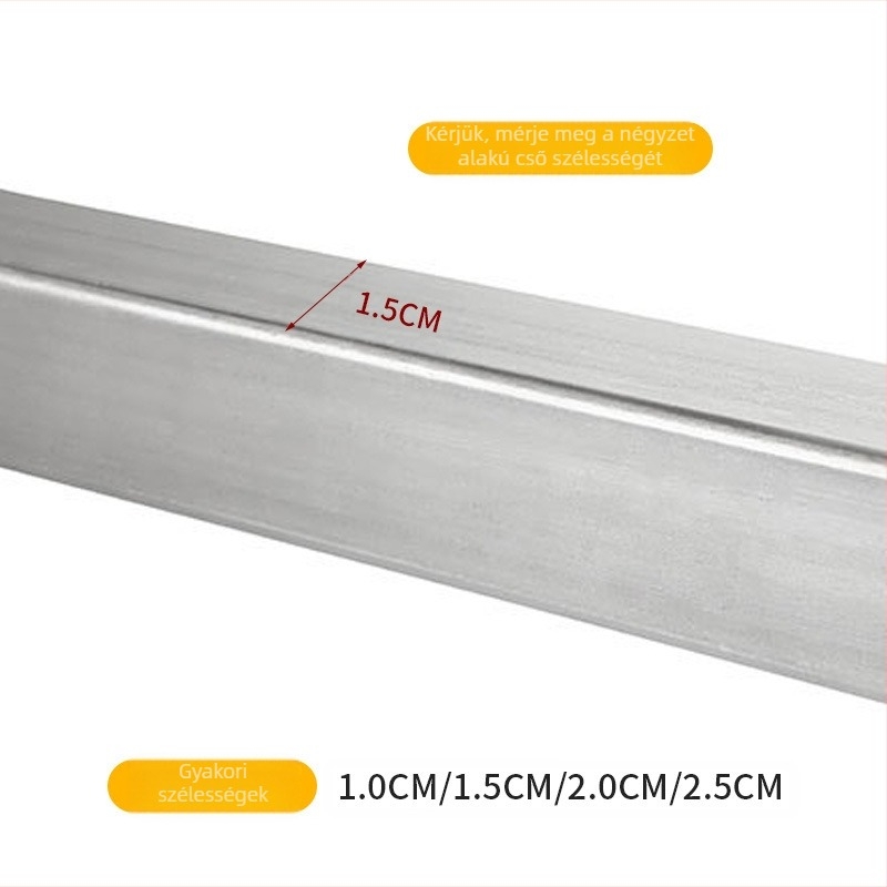 Fém megjelenítő horog ruházati polcokra – egysoros horog, modern minimalist stílus, általános horog, 1 db