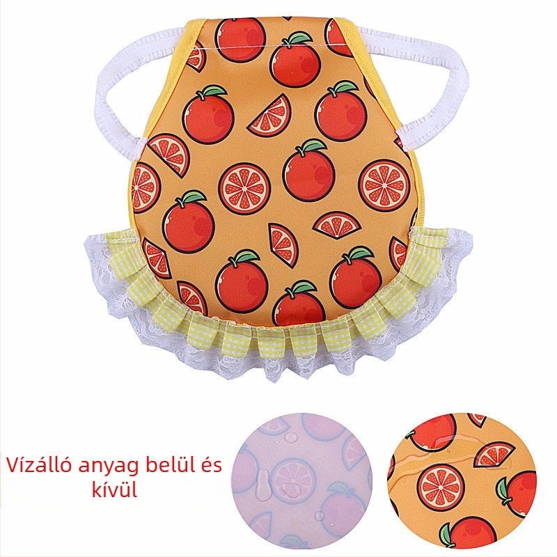 Csirke szárnyvédő kötény tollvédelemmel és hátsó védelemmel, dupla réteg — Kód 24452, Felnőtt, Kis testalkat, Súly 2–4, Kategória: Háziállat