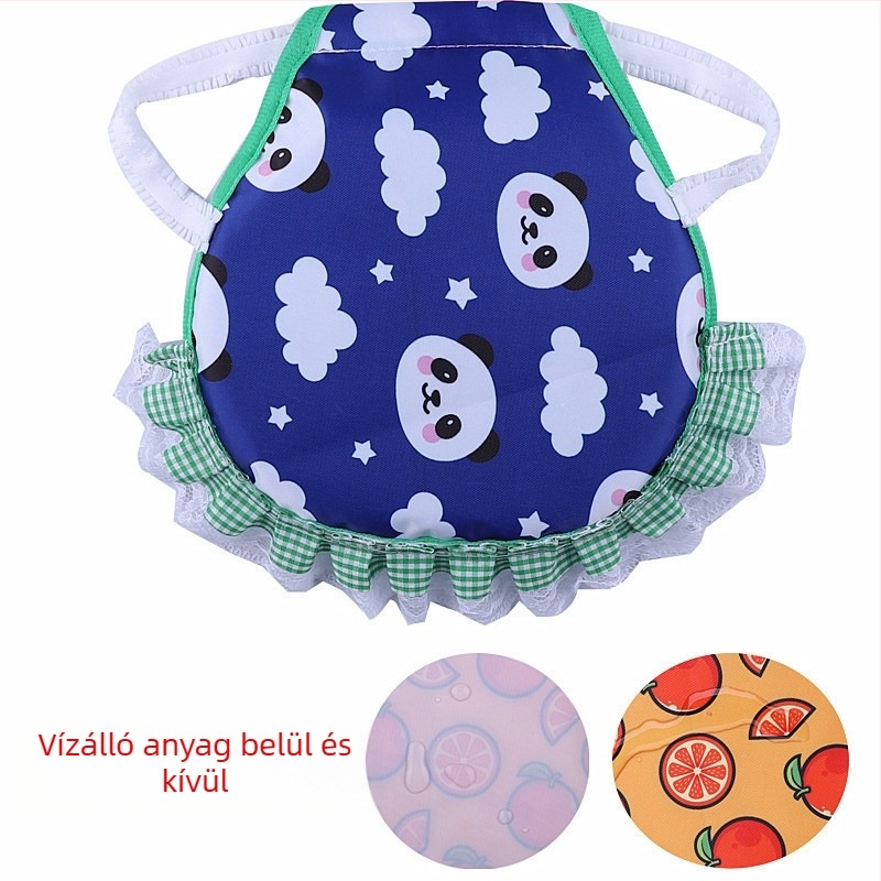 Csirke szárnyvédő kötény tollvédelemmel és hátsó védelemmel, dupla réteg — Kód 24452, Felnőtt, Kis testalkat, Súly 2–4, Kategória: Háziállat