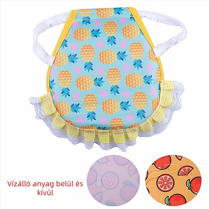 Csirke szárnyvédő kötény tollvédelemmel és hátsó védelemmel, dupla réteg — Kód 24452, Felnőtt, Kis testalkat, Súly 2–4, Kategória: Háziállat