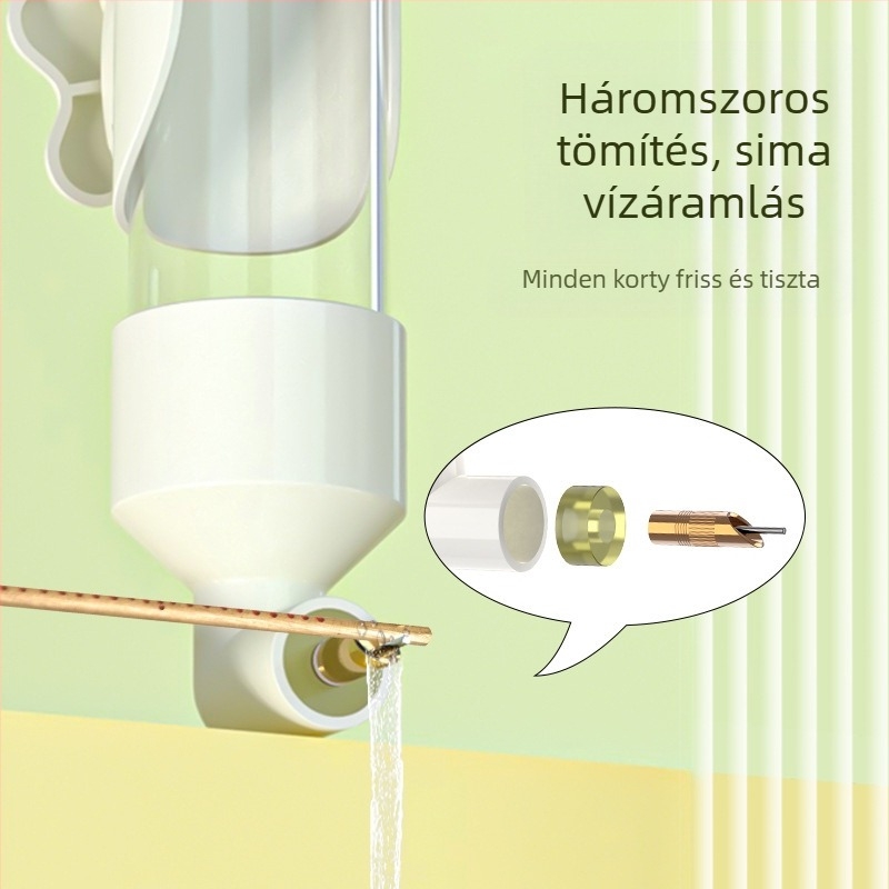 Madár automata víz adagoló - Műanyag, Weibi márka, 50 darabos doboz, alkalmas akváriumhoz