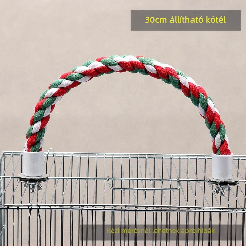 Papagáj játék — interaktív mászó kötél, anyaga: drótos kötél; márka: Gatoo Forest; alkalmas minden madárfaj számára.