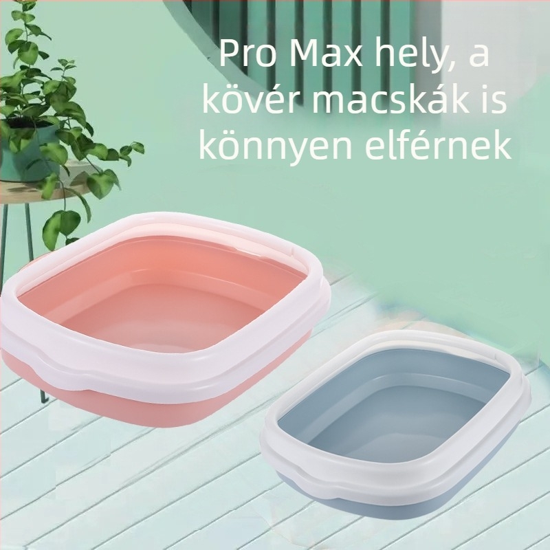 Macskaalom kanál, nagy méret, fél-zárt kialakítás, cseppmentes, levehető és mosható