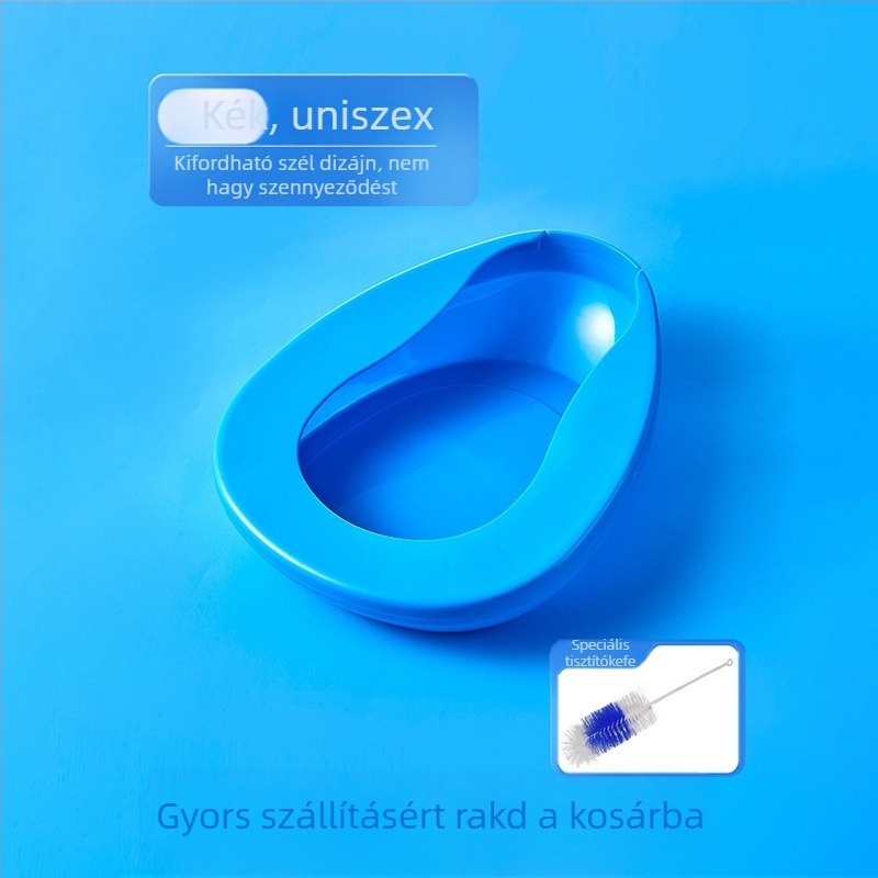 Ágytál ágyban fekvők és idősek számára – poliészter, Chuangsheng márka, 400 g, spittoon