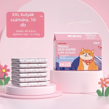 Pleasure to see kutya pelenkák, pamut, 10 db-os csomag, általános használatra