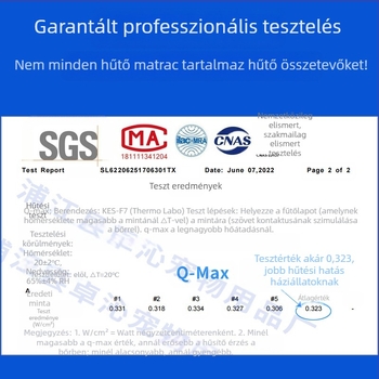 Hűsítő alátét háziállatoknak – kutyáknak és macskáknak; nylon hideg fonal; pamut töltet; lélegző háló; Zhuo Qin márka