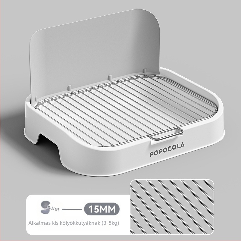 Kutyatoalett tálca műanyag kerettel – ajándékba alkalmas