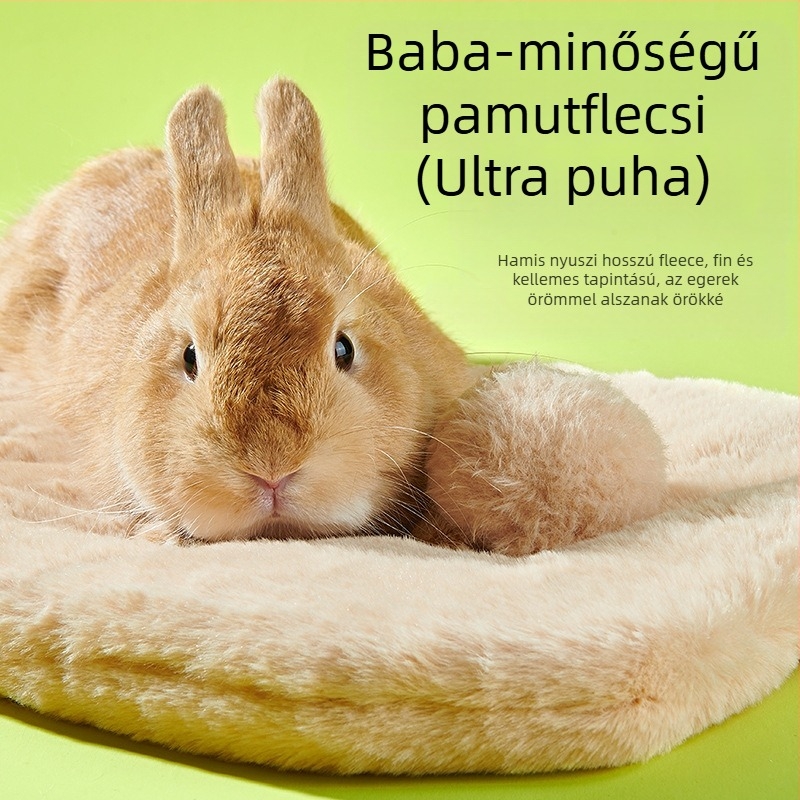 Pamut fészek kisállatok számára – alkalmas hörcsögnek, nyúlnak és Totoro háziállatnak • Anyag: pamut • Márka: yee • Eredet: Shandong