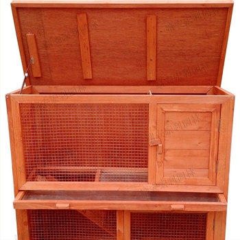 Fából készült nyúlketrec, nyúl ház, állatbarát fészek — Márka: Egyéb