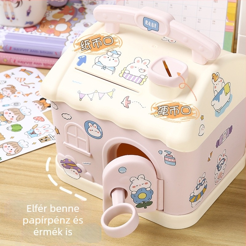 Meow Ear Rajzfilm Műanyag Gyerek Persely – Rajzfilm Stílus, Bliszter Csomagolás