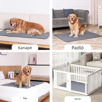 Háziállat vizeletalátét — összecsukható, mosható, nedvességelnyelő és újrahasználható; Márka: Jiaxing Yafu Pet Products