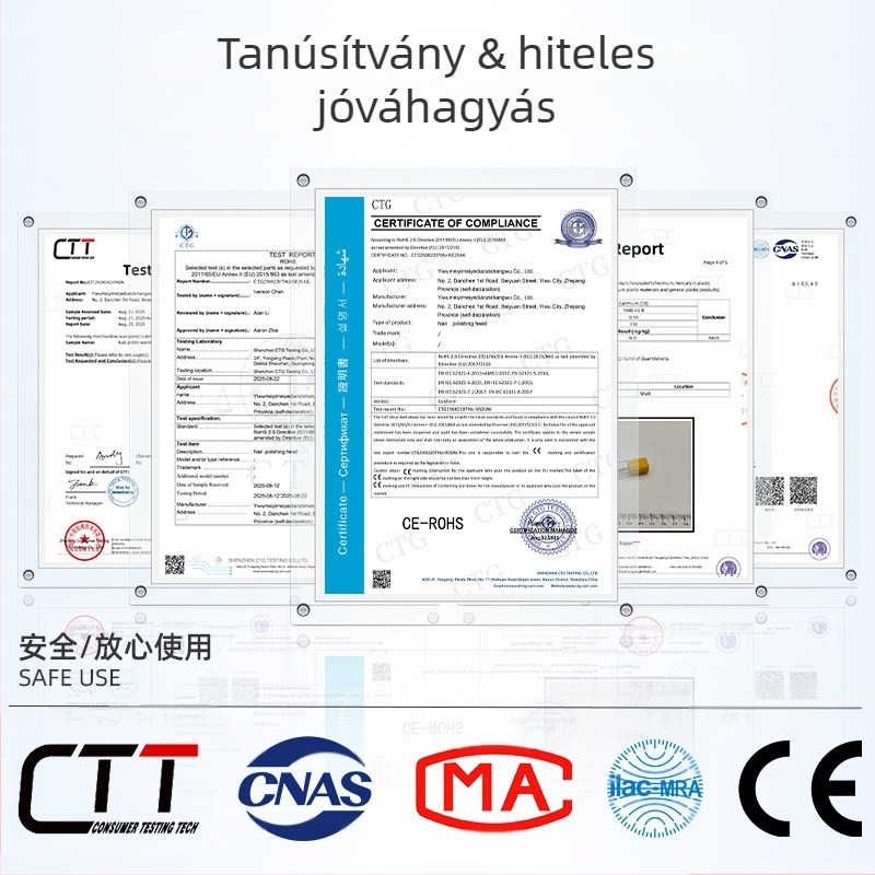Manikűr szervező doboz – tömörfa, japán stílusú asztali, többlyukas tároló körömápolási eszközöknek