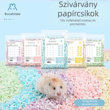 Hamster alom virgin cellulózból, márka BUCATSTATE/Buka star, szagtalanítás, magas nedvszívás