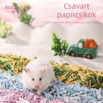 Hamster alom virgin cellulózból, márka BUCATSTATE/Buka star, szagtalanítás, magas nedvszívás