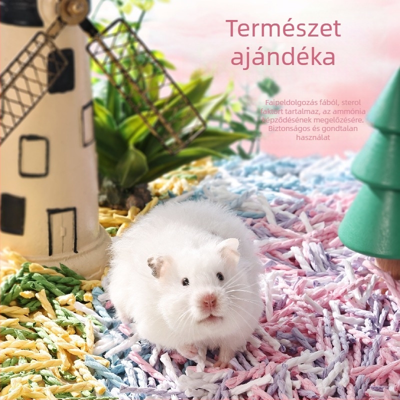 Hamster alom virgin cellulózból, márka BUCATSTATE/Buka star, szagtalanítás, magas nedvszívás