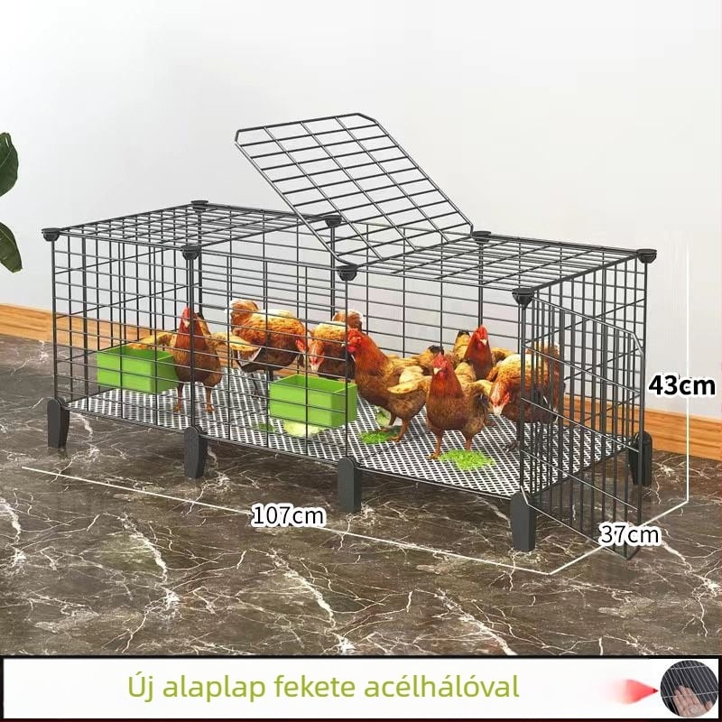 Csirke ketrec, kültéri nagy, vidéki tenyésztésre, esőálló kialakítás, belső etetődoboz (Anyag: Egyéb; Importált: Nem; Termékkategória: Egyéb; Márka: Egyéb; IP engedélyezve: Nem)
