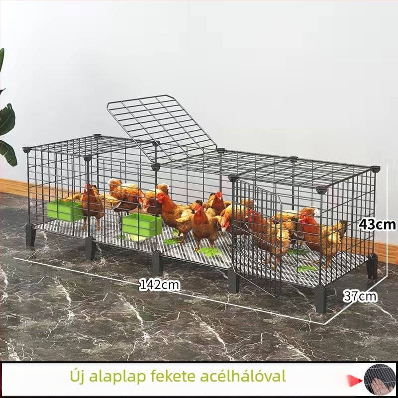 Csirke ketrec, kültéri nagy, vidéki tenyésztésre, esőálló kialakítás, belső etetődoboz (Anyag: Egyéb; Importált: Nem; Termékkategória: Egyéb; Márka: Egyéb; IP engedélyezve: Nem)