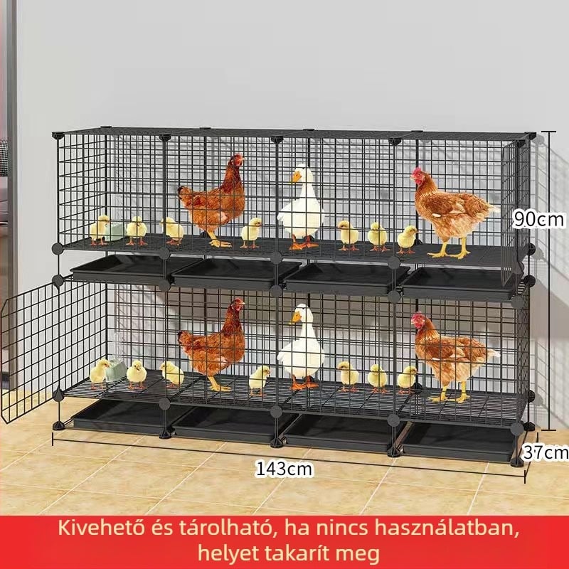 Csirke ketrec, kültéri nagy, vidéki tenyésztésre, esőálló kialakítás, belső etetődoboz (Anyag: Egyéb; Importált: Nem; Termékkategória: Egyéb; Márka: Egyéb; IP engedélyezve: Nem)