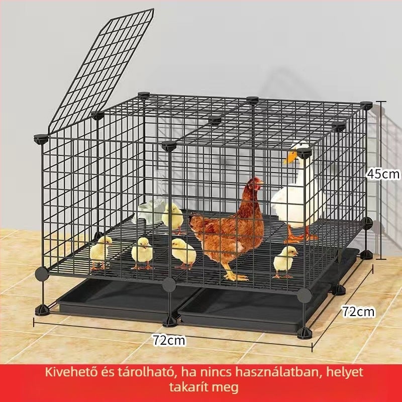 Csirke ketrec, kültéri nagy, vidéki tenyésztésre, esőálló kialakítás, belső etetődoboz (Anyag: Egyéb; Importált: Nem; Termékkategória: Egyéb; Márka: Egyéb; IP engedélyezve: Nem)