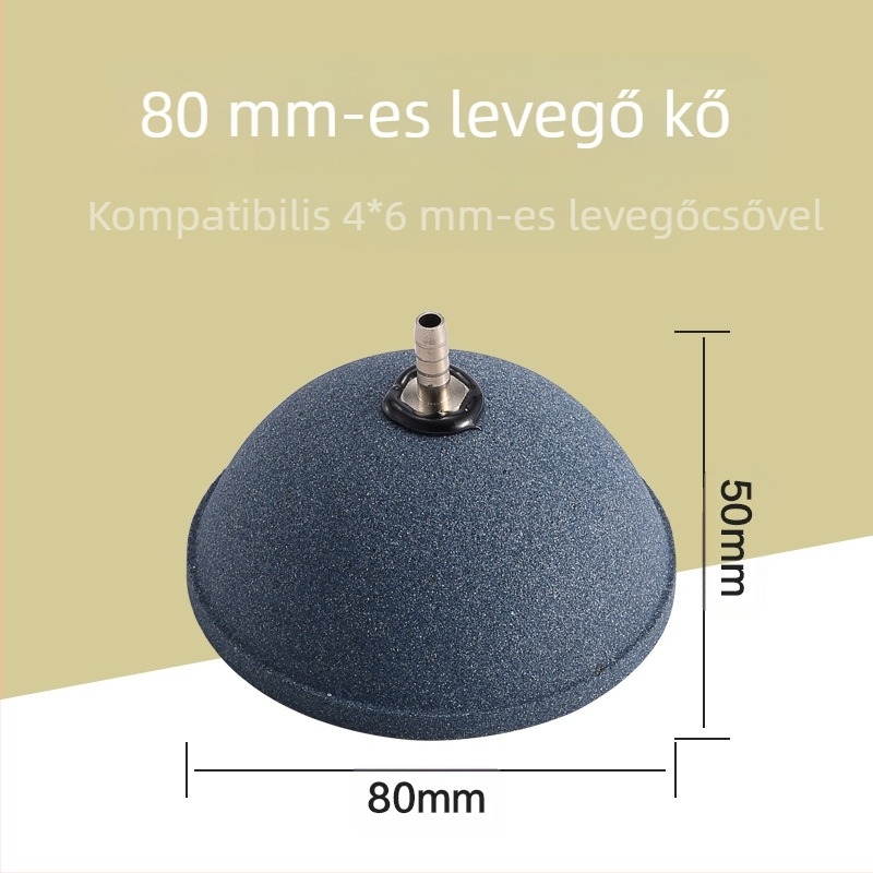 Szökőkútfej mikroporó difúzorral Arowana és koi számára, akváriumi levegőztető cső és difúziós szalag