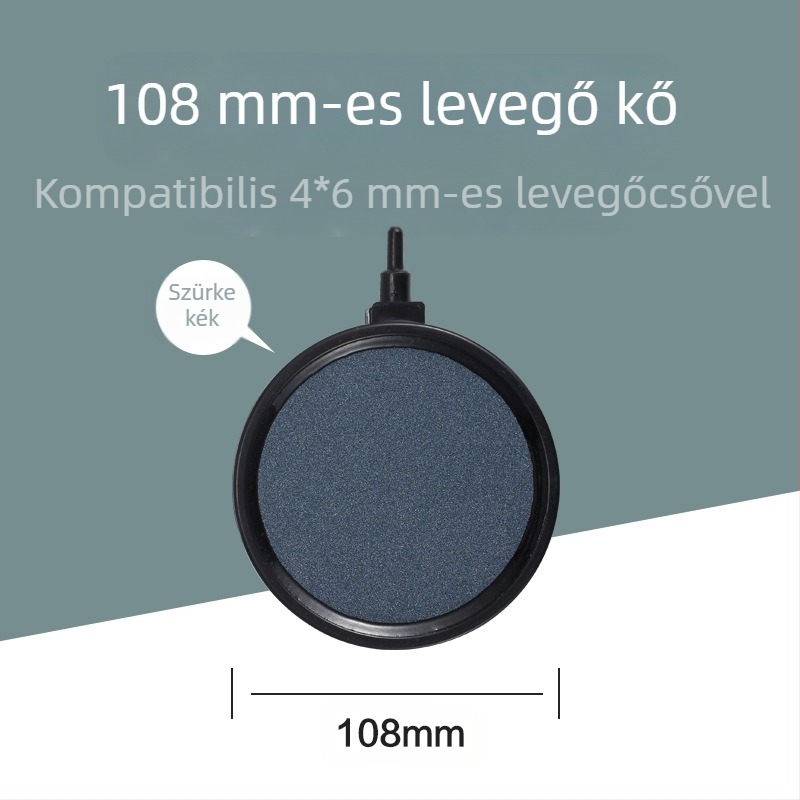 Szökőkútfej mikroporó difúzorral Arowana és koi számára, akváriumi levegőztető cső és difúziós szalag