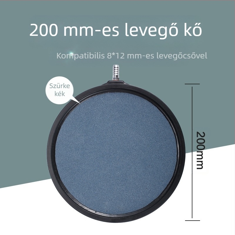 Szökőkútfej mikroporó difúzorral Arowana és koi számára, akváriumi levegőztető cső és difúziós szalag