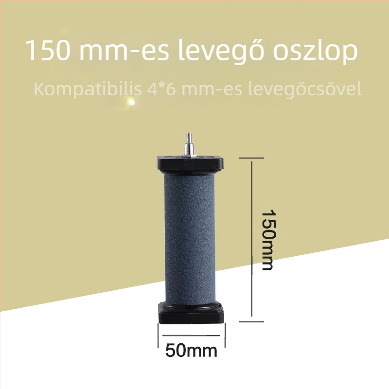 Szökőkútfej mikroporó difúzorral Arowana és koi számára, akváriumi levegőztető cső és difúziós szalag