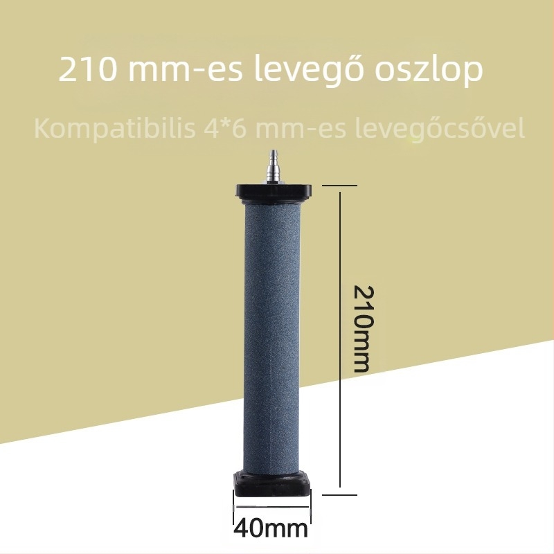 Szökőkútfej mikroporó difúzorral Arowana és koi számára, akváriumi levegőztető cső és difúziós szalag