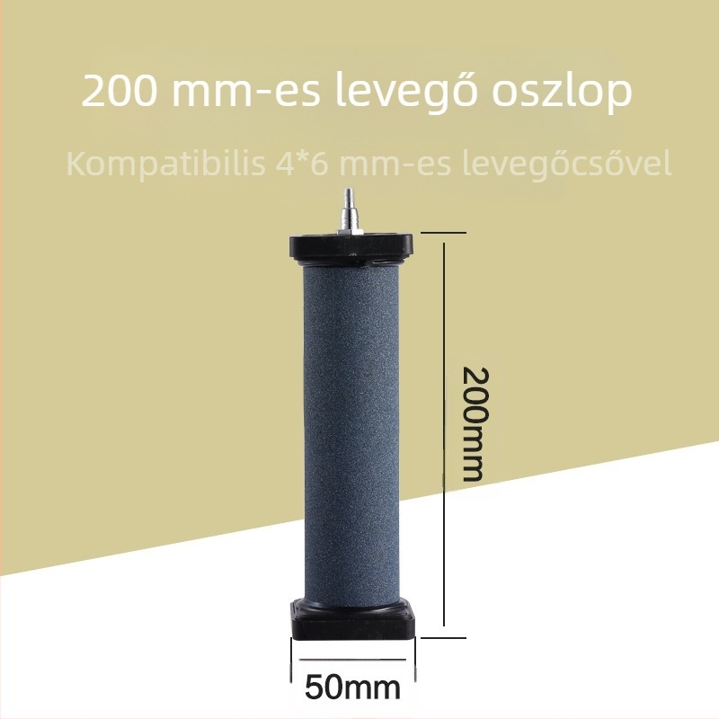 Szökőkútfej mikroporó difúzorral Arowana és koi számára, akváriumi levegőztető cső és difúziós szalag