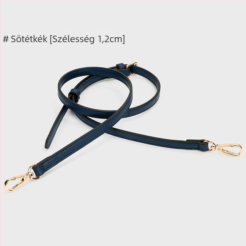 Vállpánt PU bőr, lychee mintázat, vékony, cserélhető