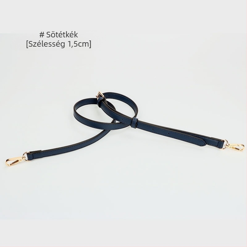 Vállpánt PU bőr, lychee mintázat, vékony, cserélhető