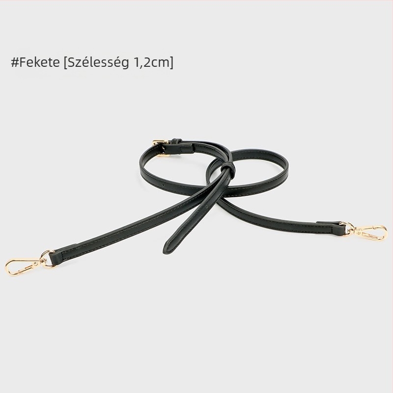 Vállpánt PU bőr, lychee mintázat, vékony, cserélhető