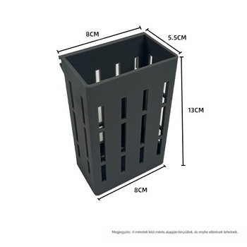 Műanyag akváriumi függő növénytartó pohár lélegző dizájnnal, vákuumos kampó a víz alatti növényekhez, 86,5 g, Guangdong Zhongshan