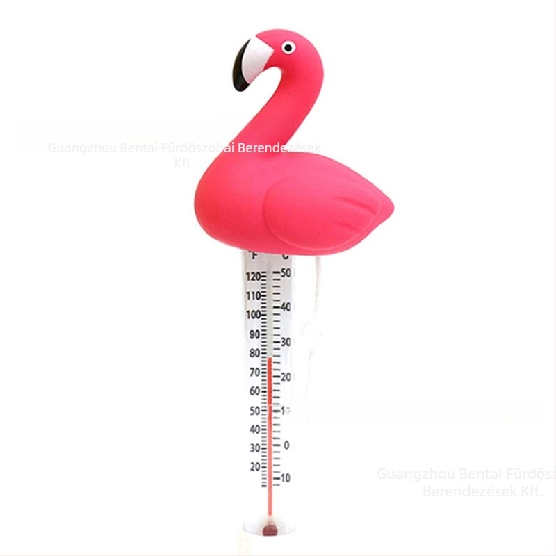 Flamingó úszó medencetermométer — PT5206, BENTAI, standard modell