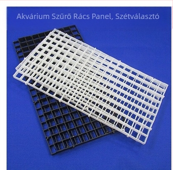 Moduláris alsó szűrőháló akváriumhoz, műanyag panel