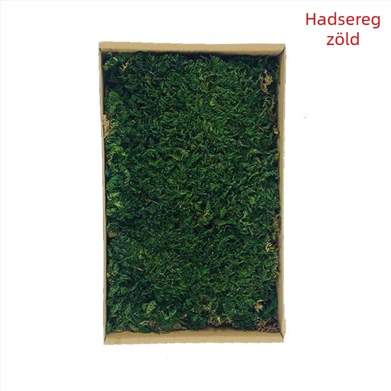 Mű moha gyep, flockolt selyem növény, modell 21488319, tájkép kirakat dekoráció