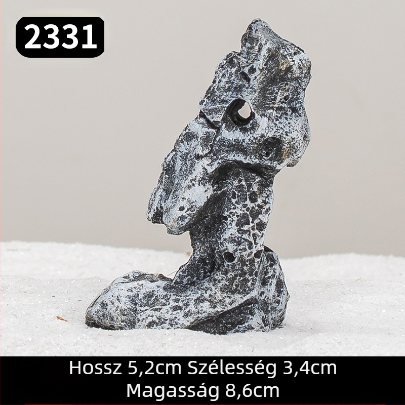 Bonsai szikla – cement-kompozit, egyszerű és modern stílus, ideális születésnapra és promóciós ajándék