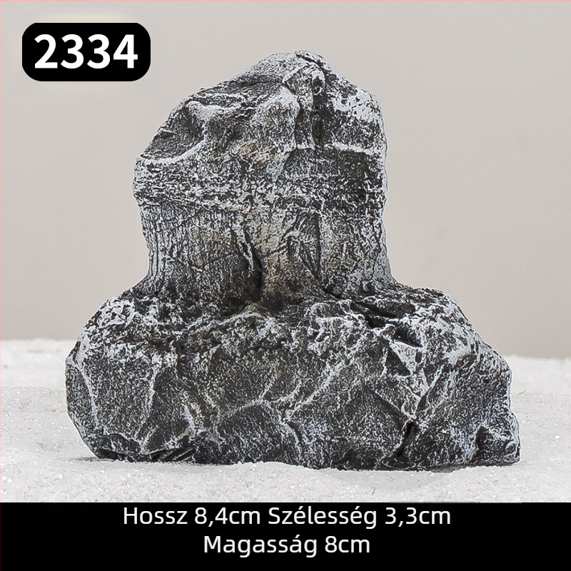 Bonsai szikla – cement-kompozit, egyszerű és modern stílus, ideális születésnapra és promóciós ajándék