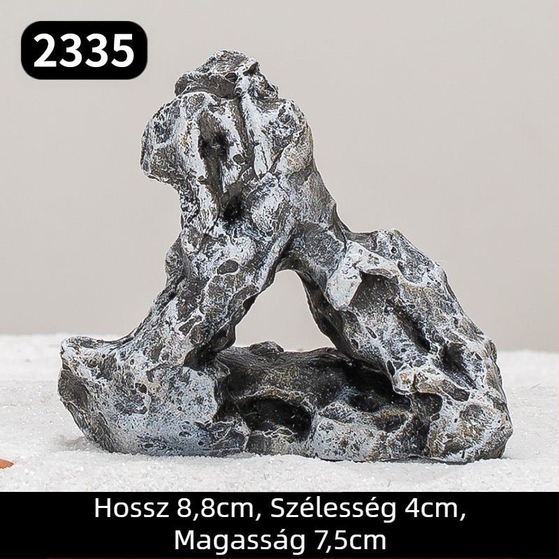 Bonsai szikla – cement-kompozit, egyszerű és modern stílus, ideális születésnapra és promóciós ajándék