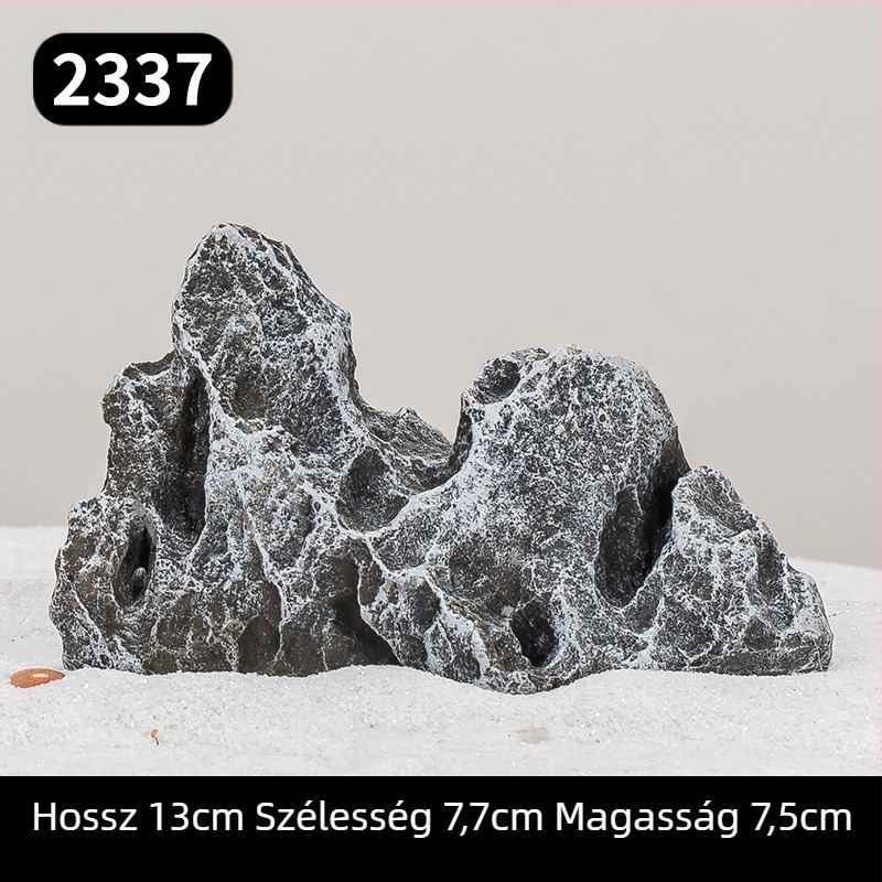 Bonsai szikla – cement-kompozit, egyszerű és modern stílus, ideális születésnapra és promóciós ajándék