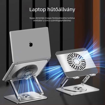 Notebook állvány 360°-os forgással, szénacélból, modell L121, tömeg 1,97 kg, kar hossza 50 cm