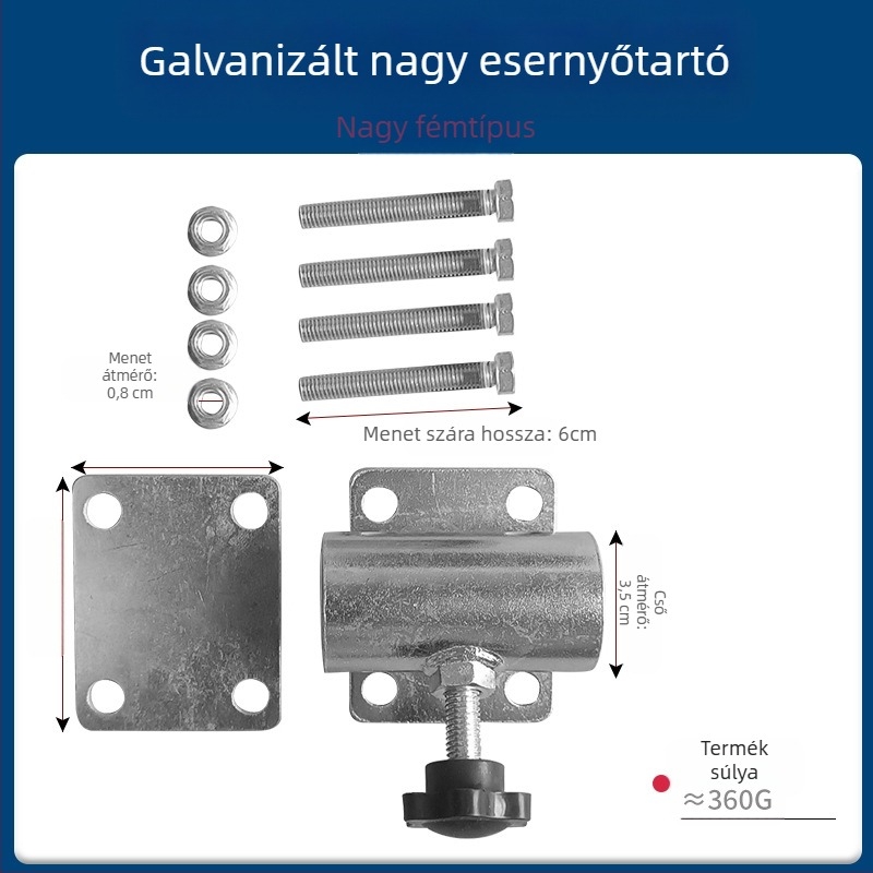 Esernyő tartó – Márka Old hoe farmer, Modell 00, Szállítás és logisztika számára, Licenc nélküli magánmárkák nélkül