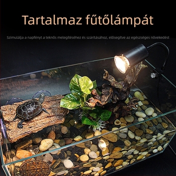 Mélyvízi teknőspatform lebegő szigettel és létrával – Anyag: gyanta; Márka: Tim Yue; Tömeg: 500; Akváriumi felszerelés