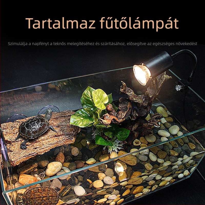 Mélyvízi teknőspatform lebegő szigettel és létrával – Anyag: gyanta; Márka: Tim Yue; Tömeg: 500; Akváriumi felszerelés