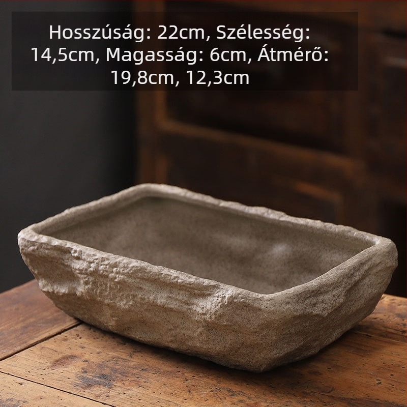 Padlóra álló kerámiavirágcserép – egyszerű stílus, otthoni kertészkedéshez