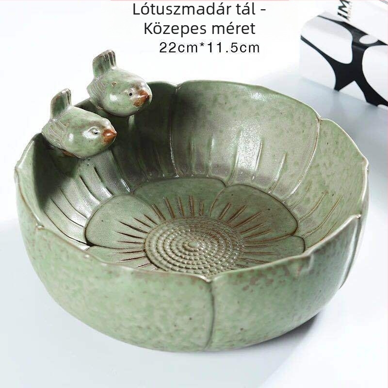 Padlóra álló kerámiavirágcserép – egyszerű stílus, otthoni kertészkedéshez